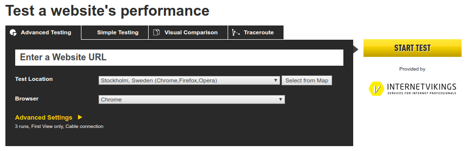 TTFB - Time to First Byte