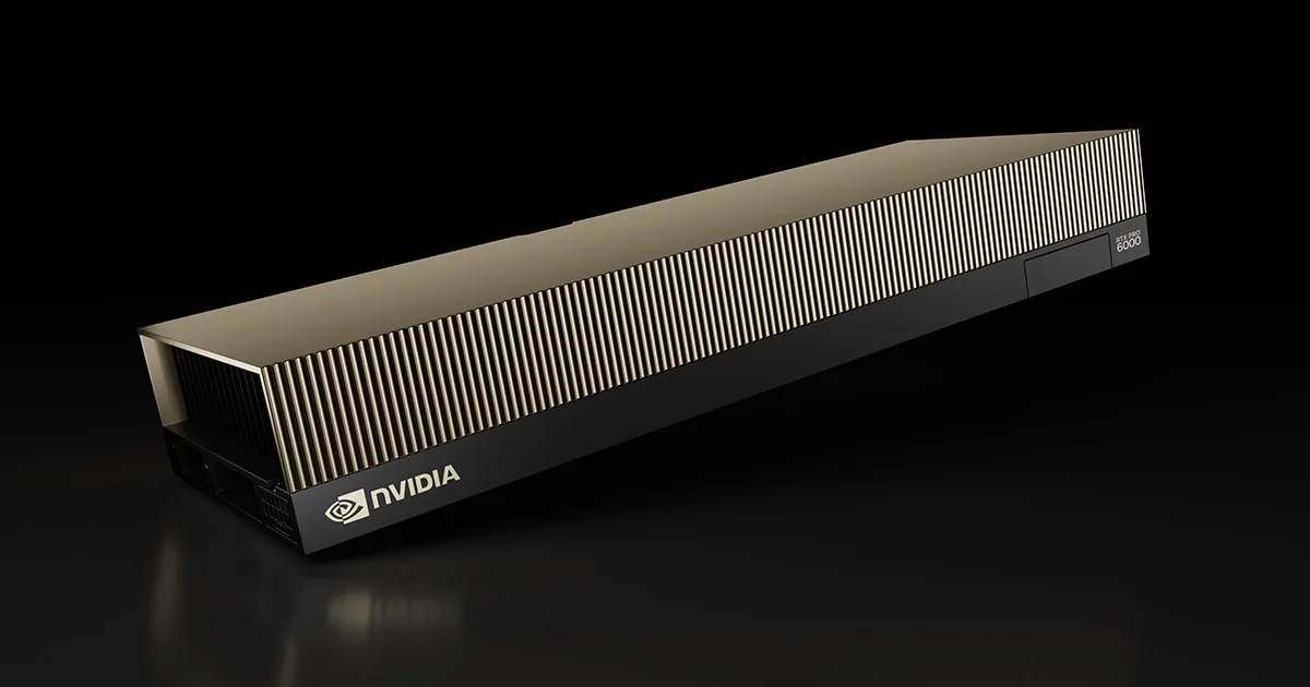 Official NVIDIA product render of the RTX PRO 6000 Blackwell Server Edition